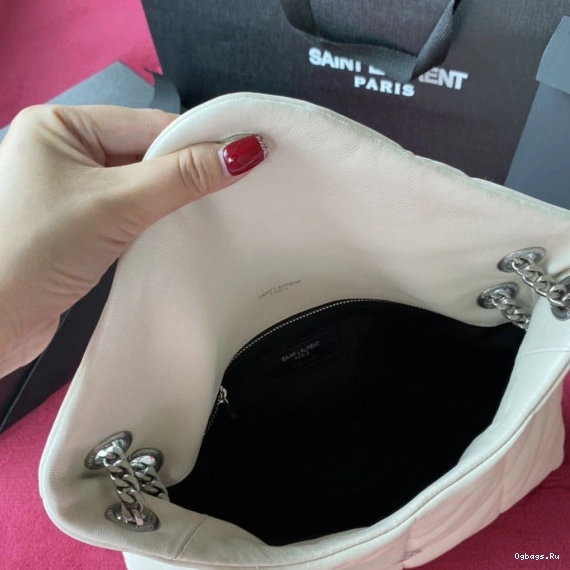 QUILTED LAMBSKIN PUFFER IN BAG SMALL YSL 0722